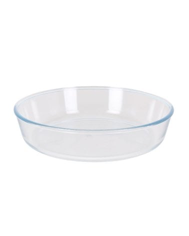 Molde Redondo para Tarta Honda de Vidrio