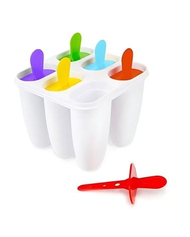 Molde de Plástico para 6 Helados Caseros