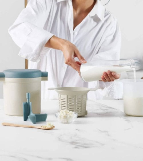 Yogurtera KÉFIR Manual 1L con Filtro y Molinillo