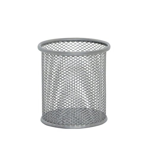 Cubilete Portalápices de Rejilla Metálica