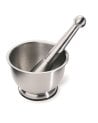 Mortero de Acero Inox con Mazo