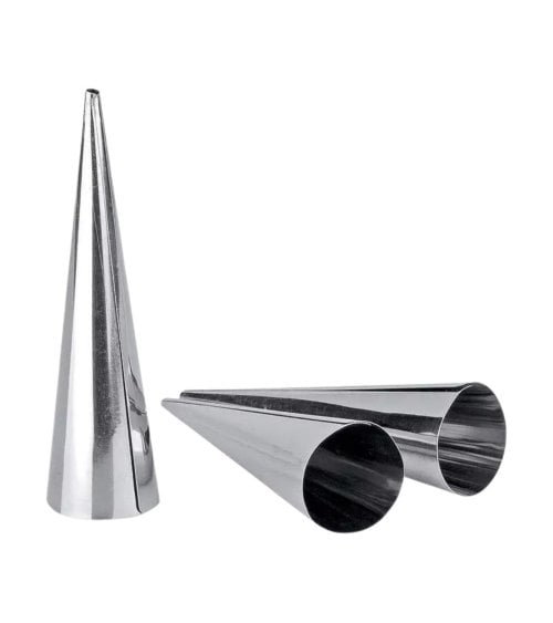 Molde de Canutillos Conicos de Acero Inox