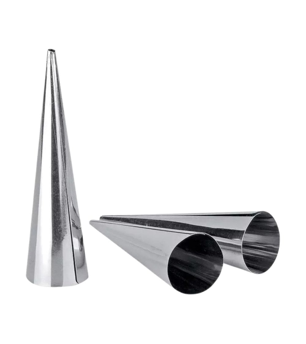 Molde de Canutillos Conicos de Acero Inox