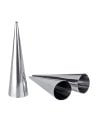 Molde de Canutillos Conicos de Acero Inox