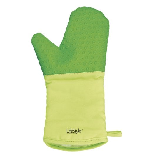 Guante Protector de Cocina de Silicona y Tela