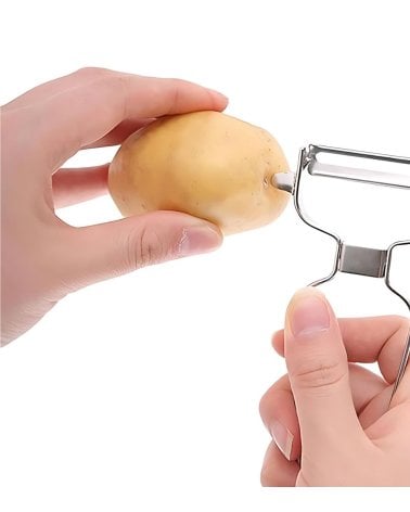 Pelador de Hoja Lisa de Acero Inoxidable