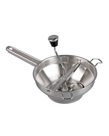 Pasapurés con Disco Fijo de Acero Inoxidable