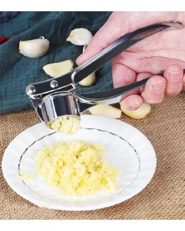 Prensa de Ajos de Acero Inoxidable