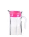 Jarra de Cristal con Tapa Rosa Truva