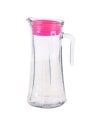 Jarra de Cristal con Tapa Rosa Truva