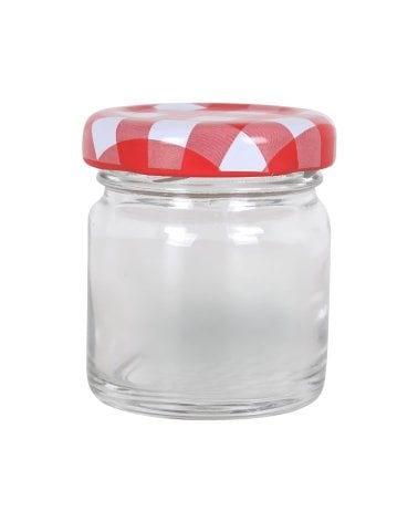 Tarro de Vidrio Mini con Tapa