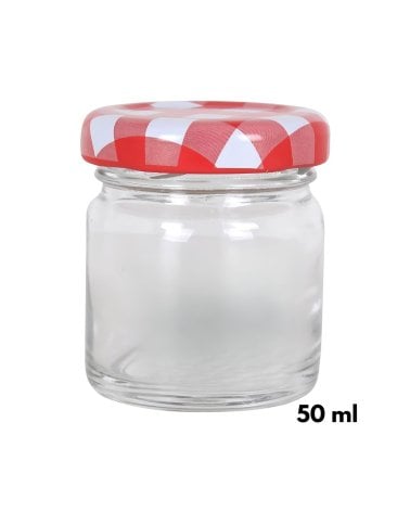 Tarro de Vidrio Mini con Tapa