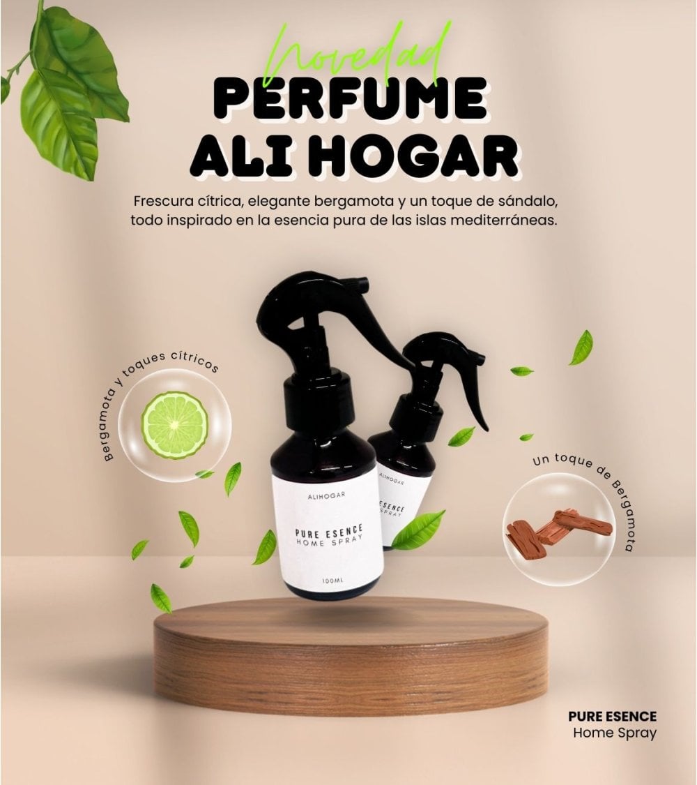 Spray Ambientador Ali Hogar 100ml