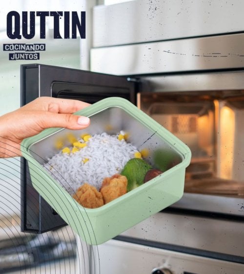 Fiambrera Hermética Especial para Microondas