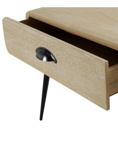 Consola Paulownia de 2 Cajones