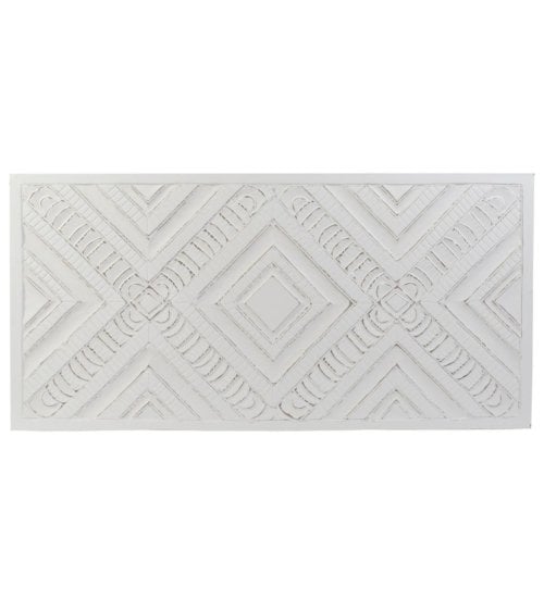 Cabecero Blanco de Madera Vintage