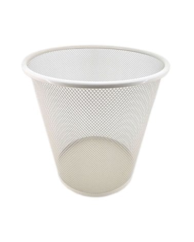 Papelera de Rejilla Metálica 12L