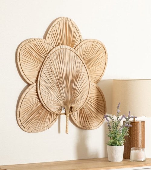 Decoración de Pared Selma de Hoja de Palma