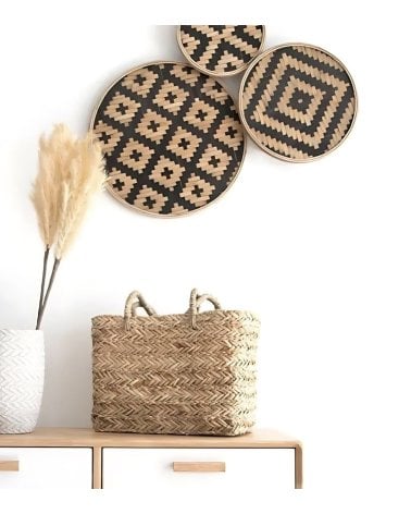 Platos de Bambú para Decoración de Bambú