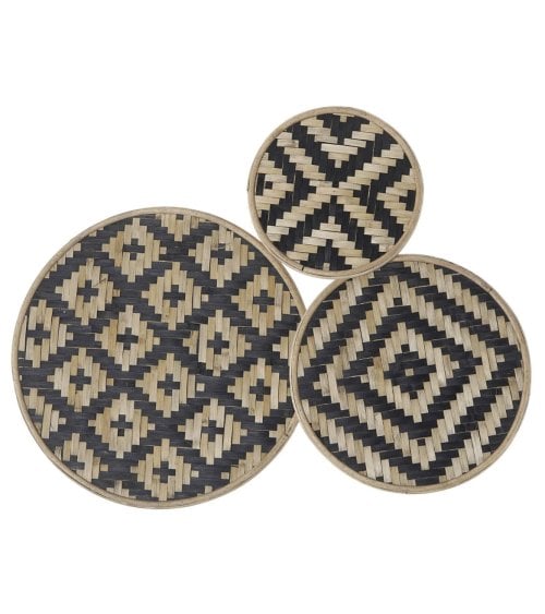 Platos de Bambú para Decoración de Bambú