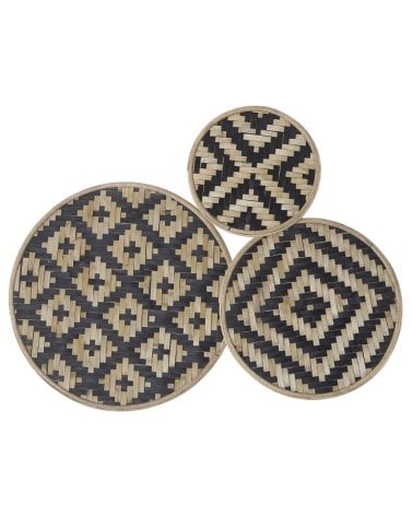 Platos de Bambú para Decoración de Bambú