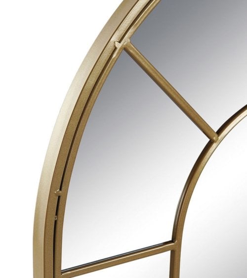 Espejo Ventana Dorado de Arco Espejo Ventana Dorado de Arco