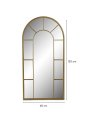 Espejo Ventana Dorado de Arco