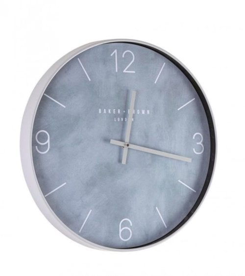 Reloj de Pared Whatever Acabado de Cemento