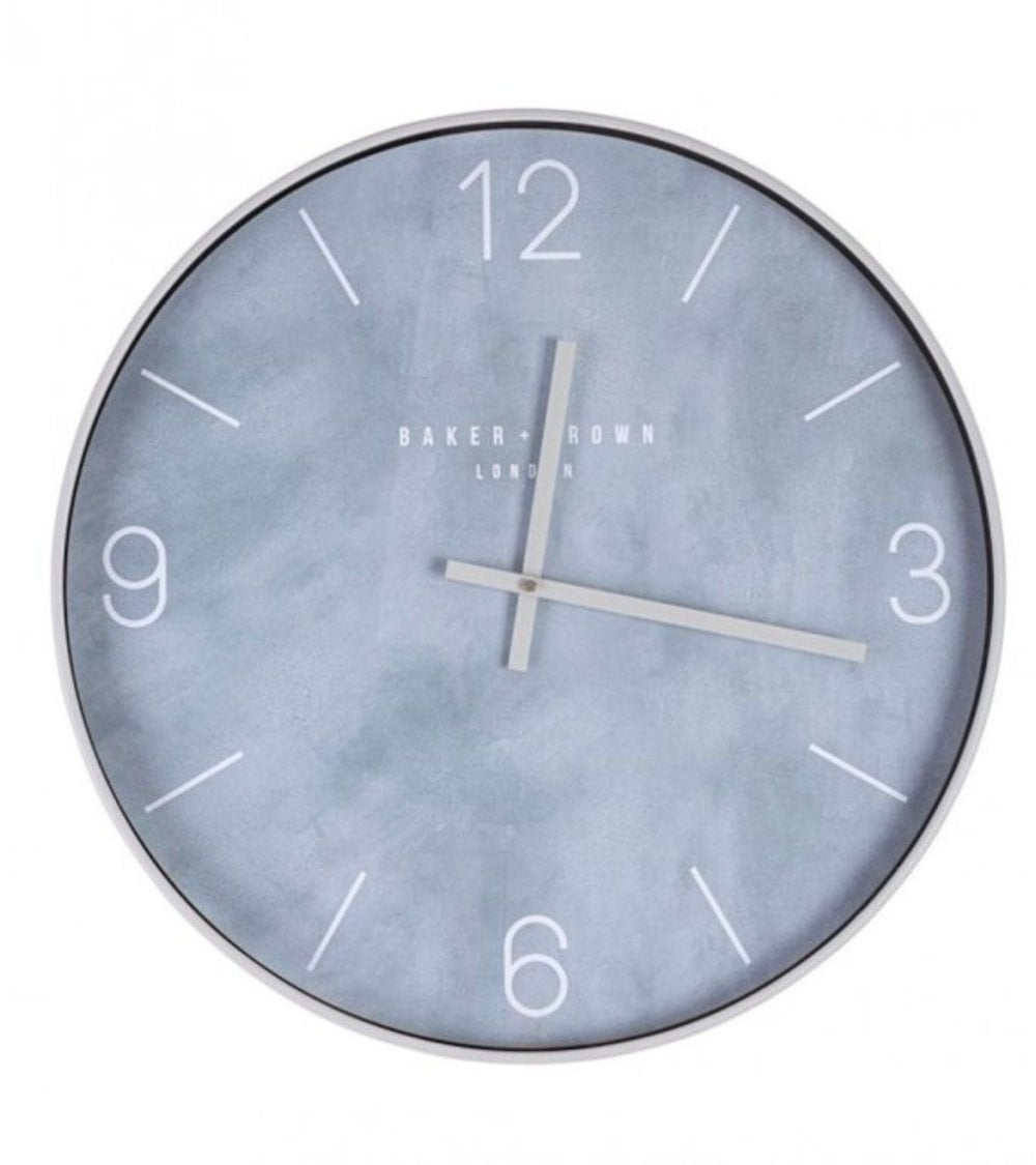 Reloj de Pared Whatever Acabado de Cemento