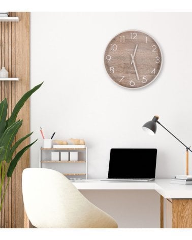 Reloj de Pared Whatever Acabado de Madera
