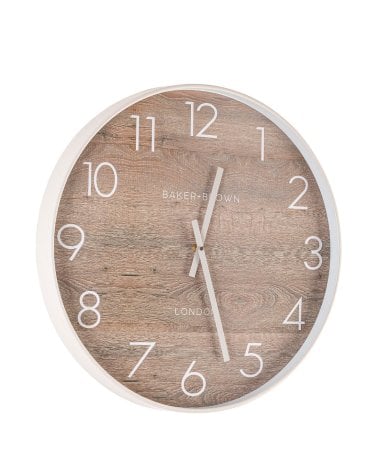 Reloj de Pared Whatever Acabado de Madera