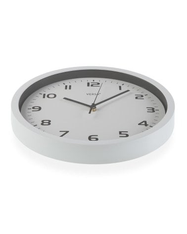 Reloj de Pared Blanco Clásico