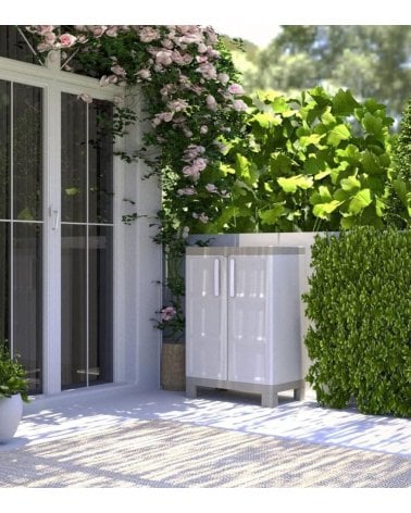 Armario Bajo con 2 Baldas Regulables