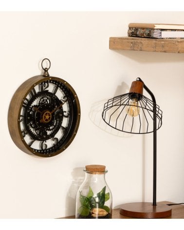 Reloj de Pared con Mecanismo Vintage
