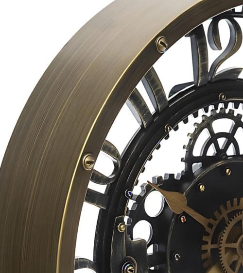 Reloj de Pared con Mecanismo Vintage