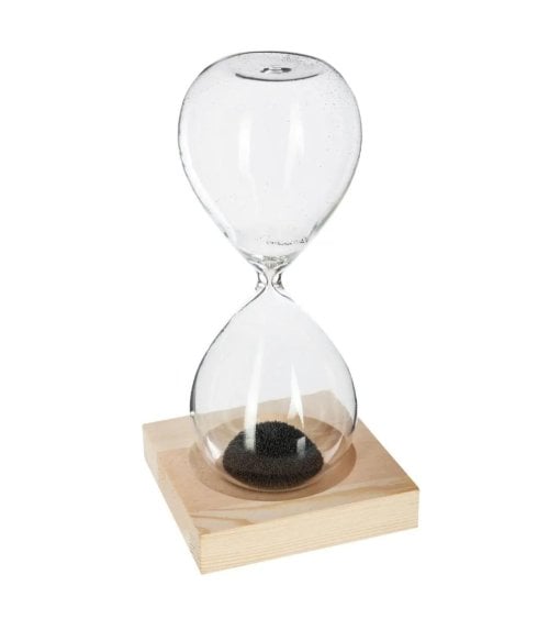 Reloj de Arena Magnético con Base
