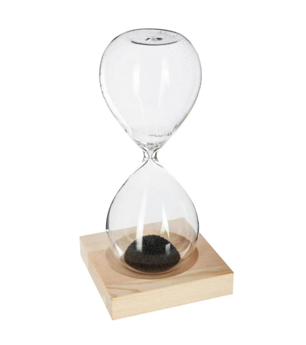 Reloj de Arena Magnético con Base