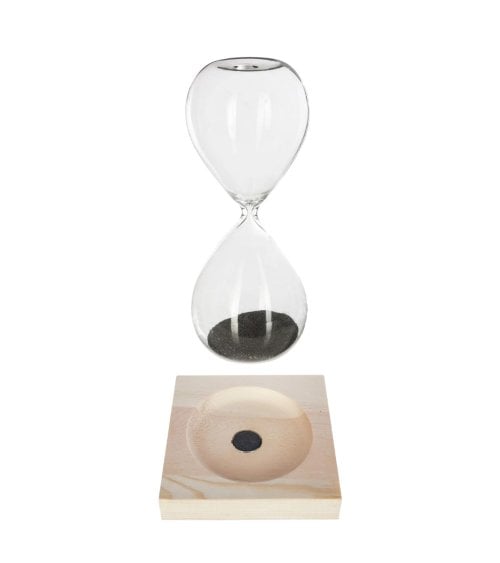 Reloj de Arena Magnético con Base