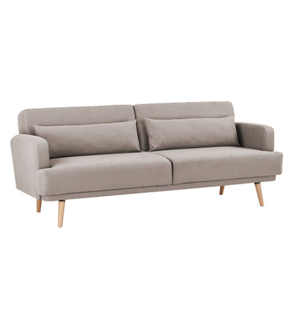 Sofá Cama Beige Jack 3 Plazas