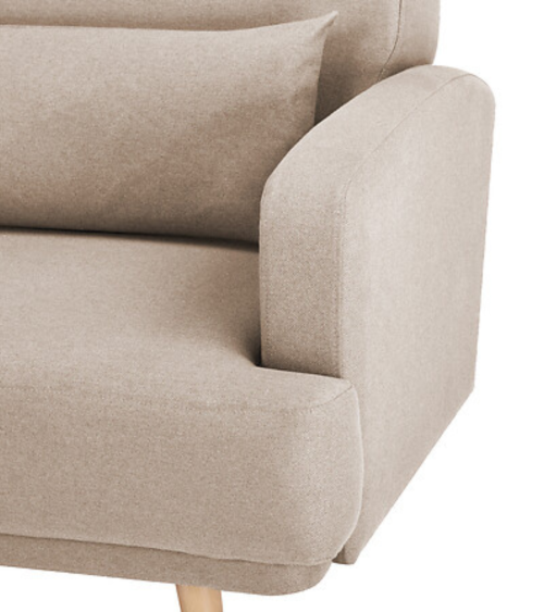 Sofá Cama Beige Jack 3 Plazas