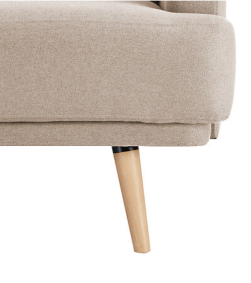 Sofá Cama Beige Jack 3 Plazas