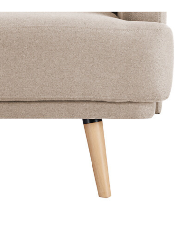 Sofá Cama Beige Jack 3 Plazas
