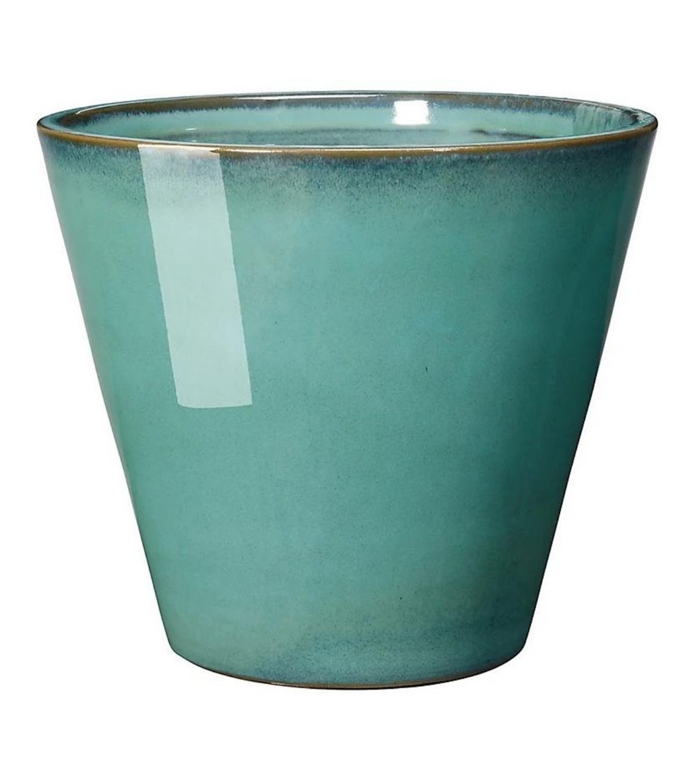 Maceta de Terracota Esmaltada Kinfolk Maceta de Terracota Esmaltada Kinfolk