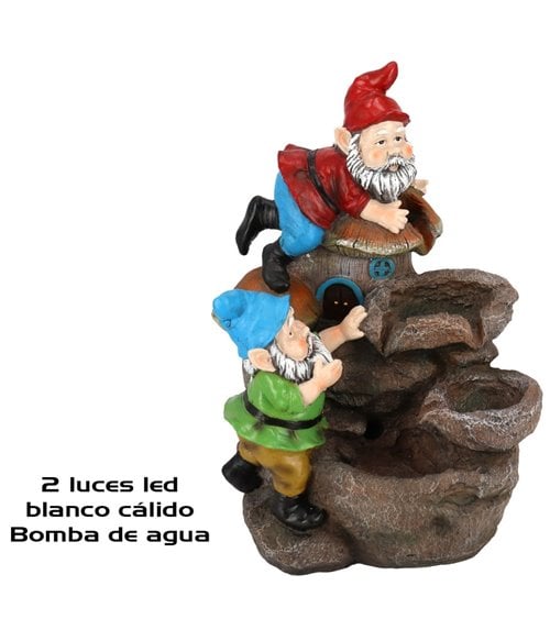 Fuente de Agua con Luz Led de Tres Niveles