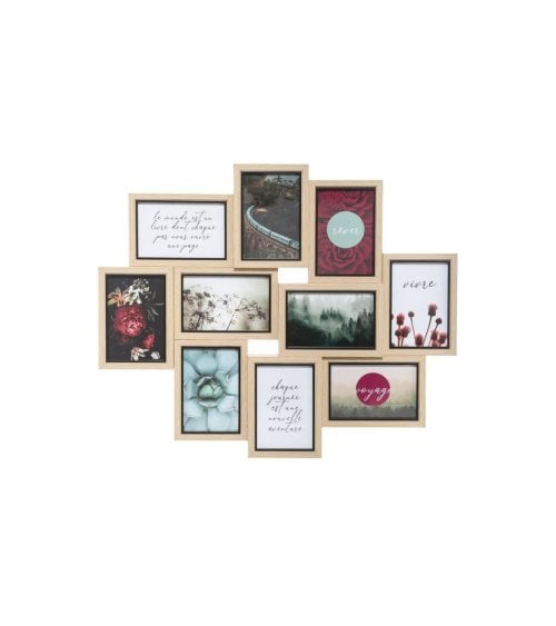 Marco de Foto Múltiple de Madera de Estilo Minimalista Kyle