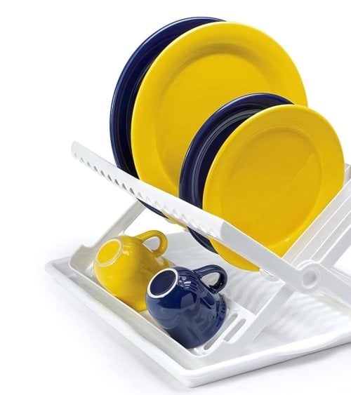 Escurreplatos Blanco de Plástico