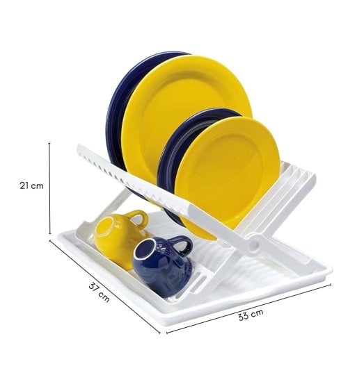 Escurreplatos Blanco de Plástico