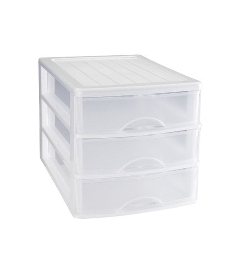 Cajonera Turia con 3 Cajones Blanca