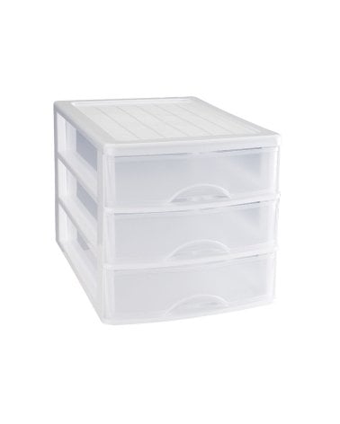 Cajonera Turia con 3 Cajones Blanca