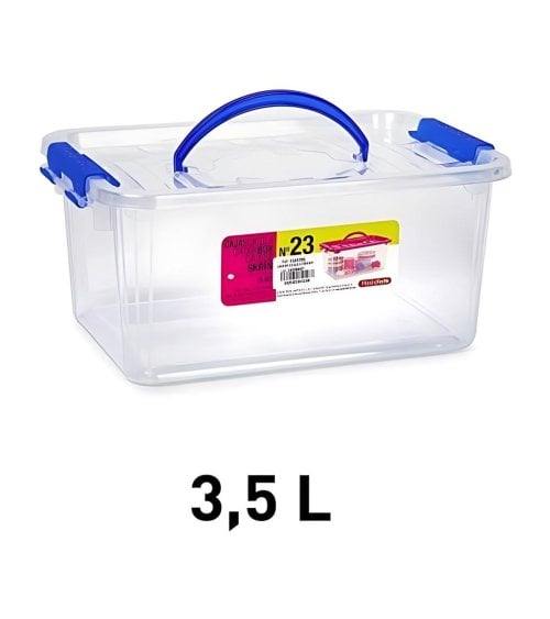 Caja Hermética con Asa Plastic Forte